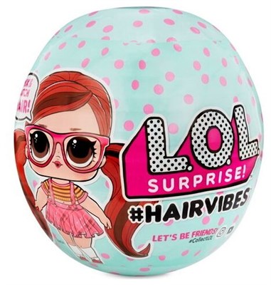 Кукла-сюрприз LOL Surprise Hairvibes с париками 6 серия - фото 15327