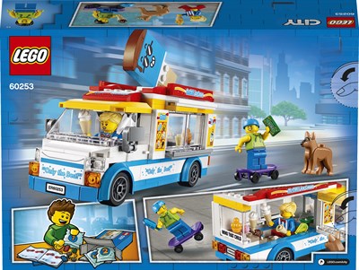Конструктор LEGO City Great Vehicles 60253 Грузовик мороженщика - фото 19473