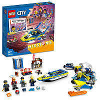Конструктор LEGO City 60355: Детективные миссии водной полиции - фото 20485
