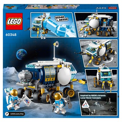 Конструктор LEGO City Space Port 60348 Луноход - фото 21096