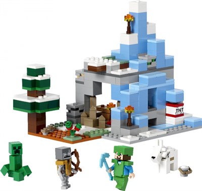 Конструктор LEGO Minecraft 21243 Ледяные вершины - фото 21400