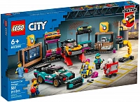 Конструктор LEGO City 60389 Custom Car Garage - фото 21596