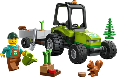 Конструктор LEGO City 60390 Park Tractor - фото 21676