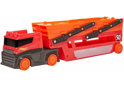 Автовоз Hot Wheels GHR48 1:64, 40 см, оранжевый - фото 22406