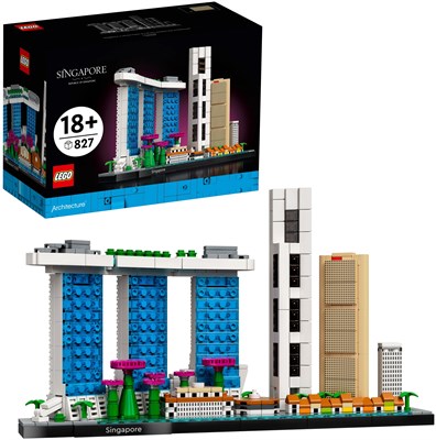 Конструктор LEGO Architecture 21057 Сингапур, 827 дет. - фото 22537