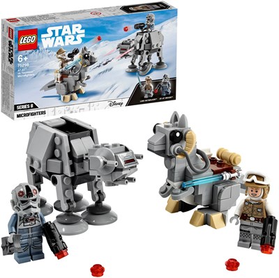 Конструктор LEGO Star Wars 75298 Микрофайтеры: AT-AT против таунтауна, 205 дет. - фото 22603