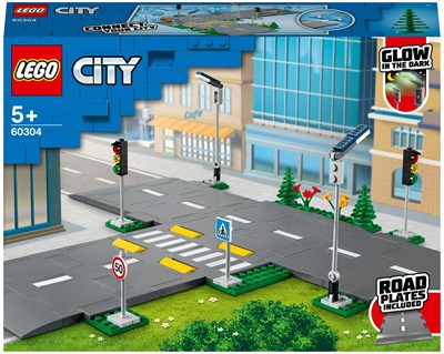 Конструктор LEGO City Town 60304 Дорожные пластины, 112 дет. - фото 22712