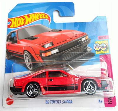 Машинка Hot Wheels 5785 (HW: THE '80s) 82 Toyota Supra, NKG87-N521 - фото 23244