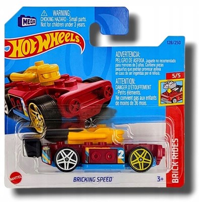 Машинка Hot Wheels 5785 (Brick Rides) Bricking Speed, HKJ89-N521 - фото 23352
