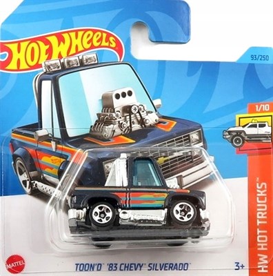 Машинка Hot Wheels 5785 (HW Hot Trucks) Toon'd '83 Chevy Silverado, HKK57-N521 - фото 23509