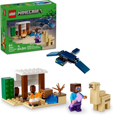 Конструктор LEGO® Minecraft™ 21251 Экспедиция Стива в пустыню - фото 24454