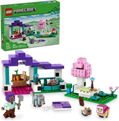 Конструктор LEGO® Minecraft™ 21253 Приют для животных - фото 24460