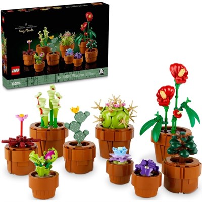 Конструктор LEGO® Icons 10329 Миниатюрные растения - фото 24476