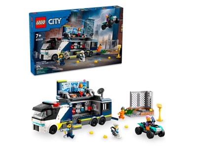 Конструктор LEGO® City 60418 Полицейский грузовик криминальной лаборатории - фото 24522