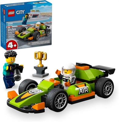 Конструктор LEGO® City 60399 Зеленый гоночный автомобиль - фото 24539