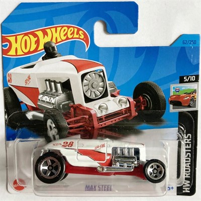 Машинка Hot Wheels 5785 (HW Roadsters) Max Steel, hkh39-m521 - фото 24739