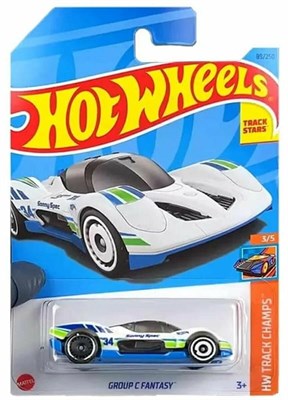 Машинка Hot Wheels 5785 (HW Track Champs) Group C Fantasy, hkg34-m521 - фото 24741