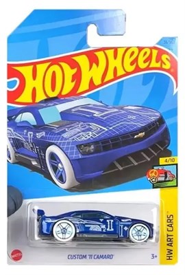 Машинка Hot Wheels 5785 (HW Art Cars) Custom 11 Camaro, hkh48-m521 - фото 24772