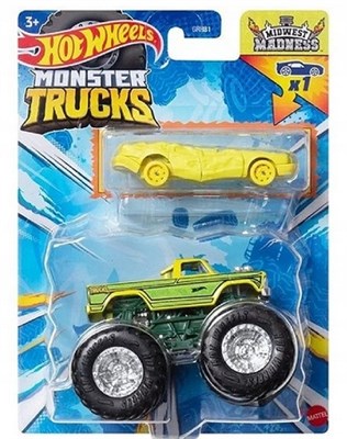 Набор из 2-х машин Hot Wheels (Monster Trucks) Midwest Madness, HWN42-LA10 - фото 24849