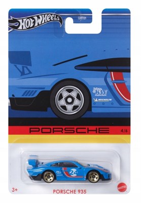 Машинка Hot Wheels GRT01 (Porsche) Porsche 935, HRW59-LA10 - фото 24875