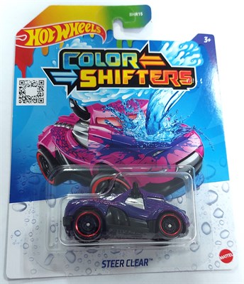 Машинка Hot Wheels BHR15 (Color Shifters ) Steer Clear, HXH07-LA15 - фото 24883