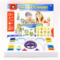 Магнитный конструктор Mini Magical Magnet 58 деталей XINBIDA MO58