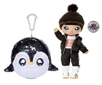 Кукла Na! Na! Na! Surprise Сверкающая серия 1 Penguin Boy Andre Avalanche, 22 см, 573784