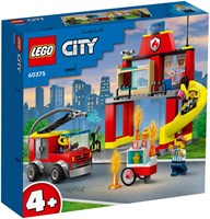 Конструктор LEGO City 60375 Fire Station and Fire Truck