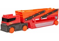 Автовоз Hot Wheels GHR48 1:64, 40 см, оранжевый