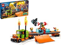 Конструктор LEGO City Stuntz 60294 Грузовик для шоу каскадёров, 420 дет.