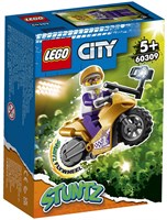 Конструктор LEGO LEGO City Stuntz 60309 Трюковый мотоцикл с экшн-камерой, 14 дет.