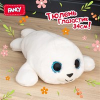 Мягкая игрушка Fancy Тюлень Глазастик GTL0, 34 см
